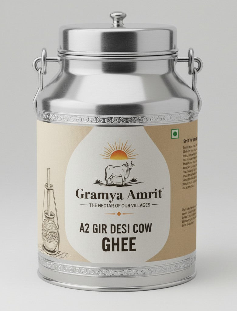 A2 Gir Cow Ghee Dolchi - Organic