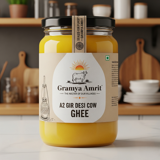 A2 Desi Gir Cow Ghee - Organic